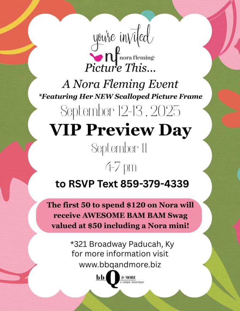 Nora Fleming invitation