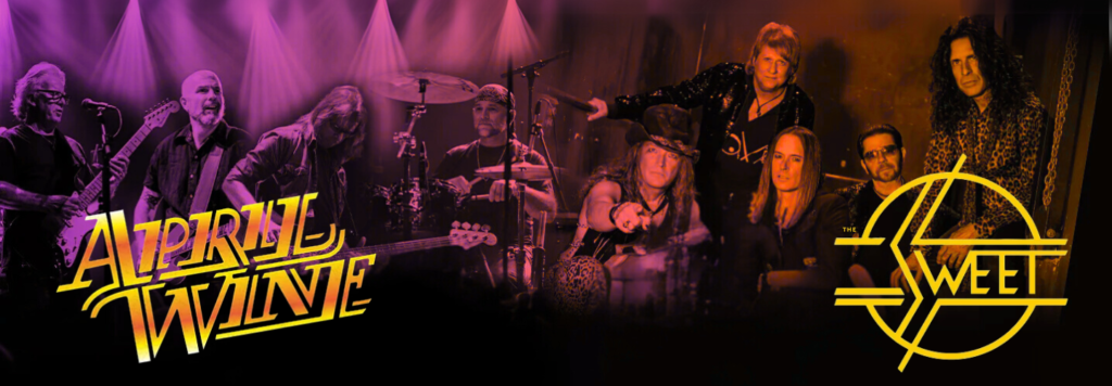 April Wine & Sweet flyer