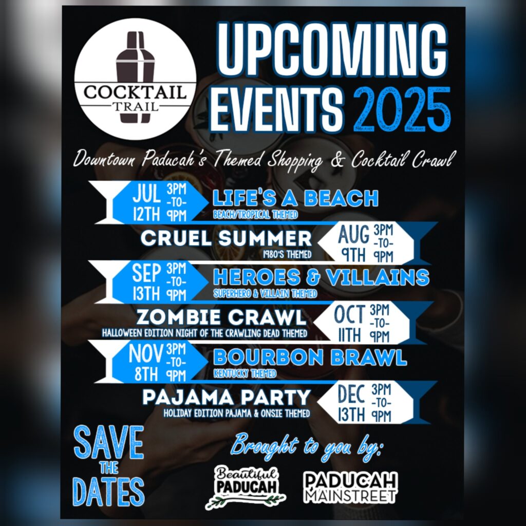 Cocktail Trail flyer