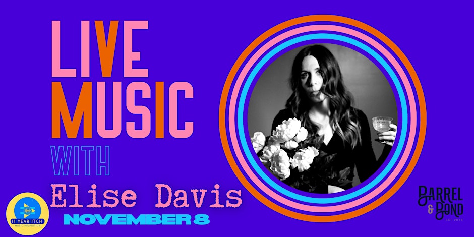 Elise Davis event flyer